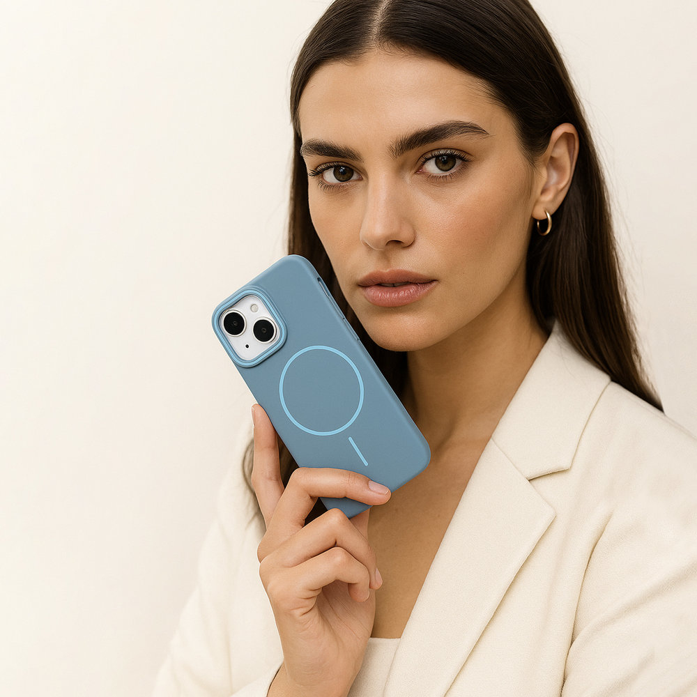 Mobiparts Slim Line Case Apple iPhone 15 (MagSafe) Dune Sand