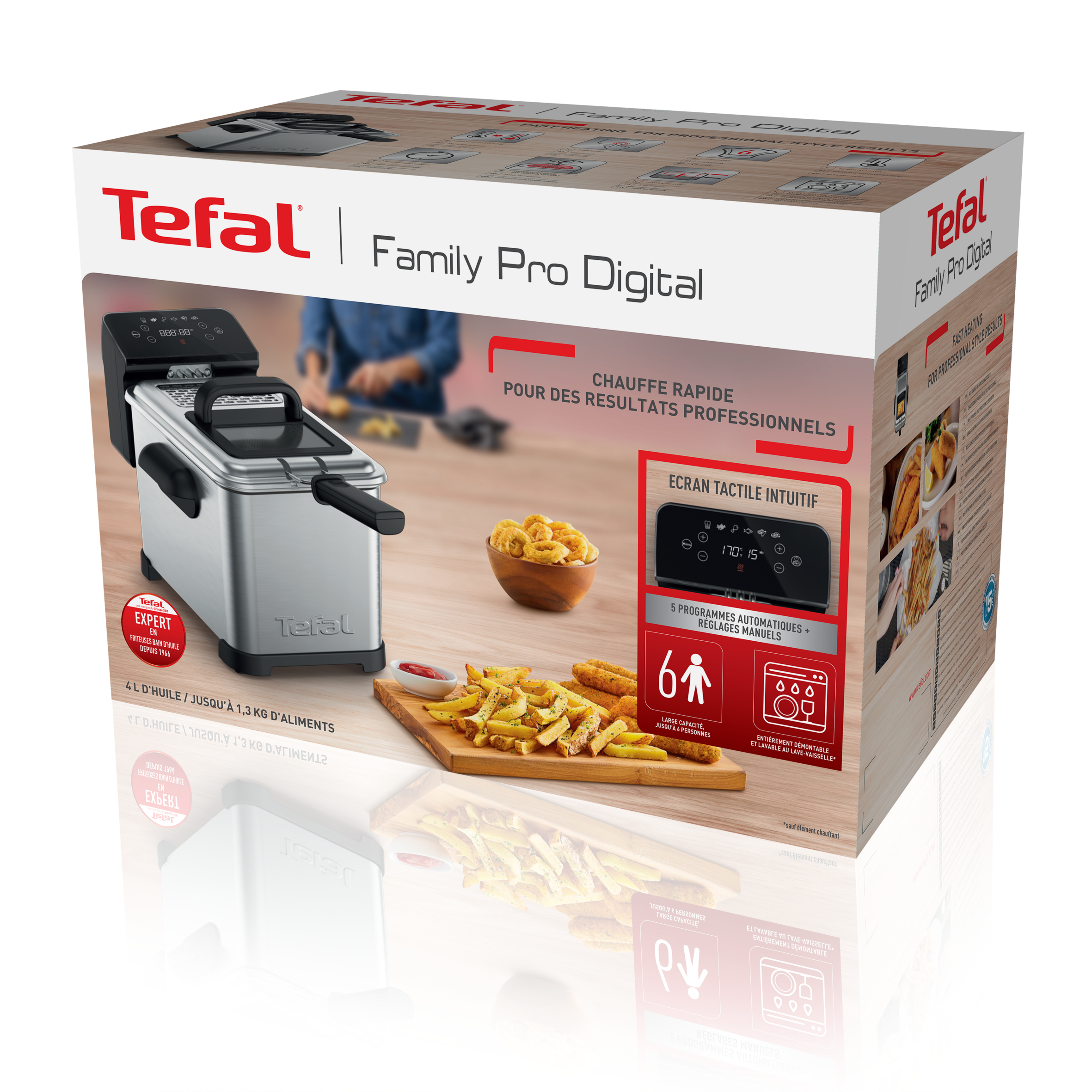 Friteuse TEFAL FR507D10 Family Pro / 4L