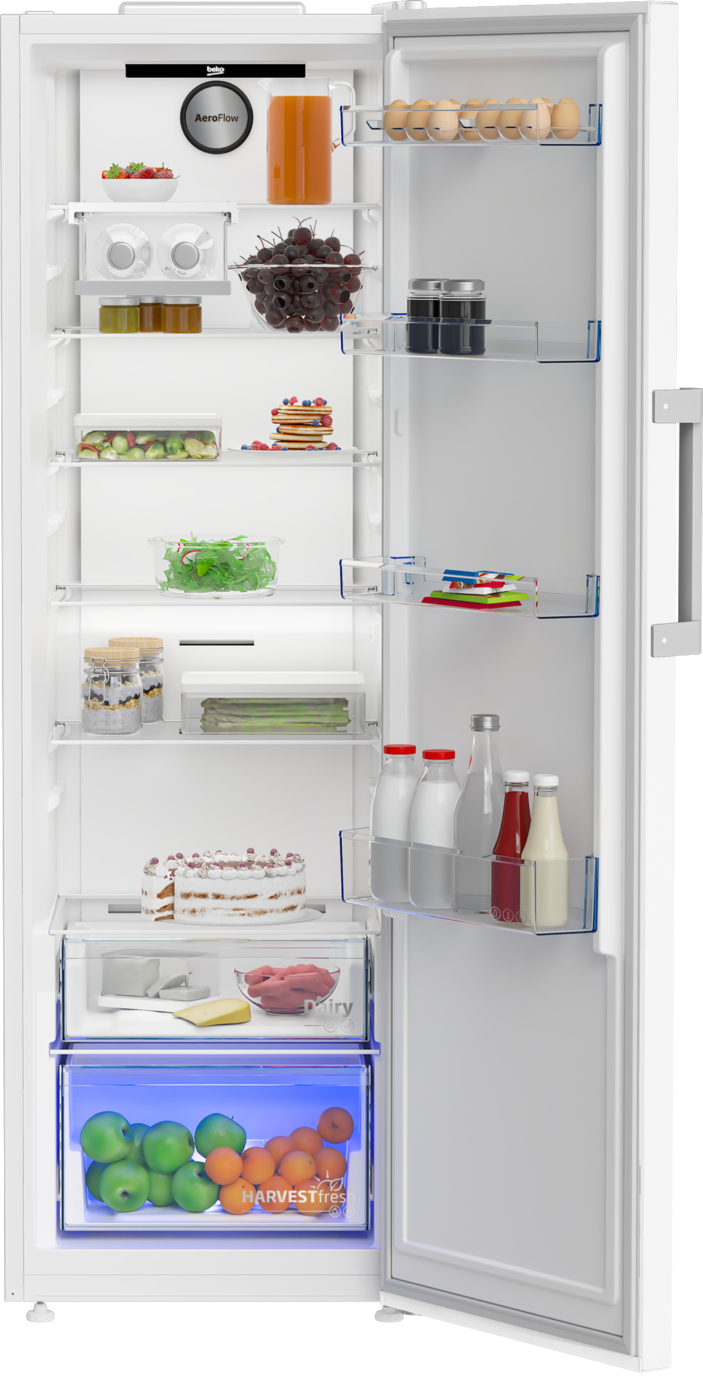 KOELKAST BEKO B3RMLNE444HW / E / 186.5 cm
