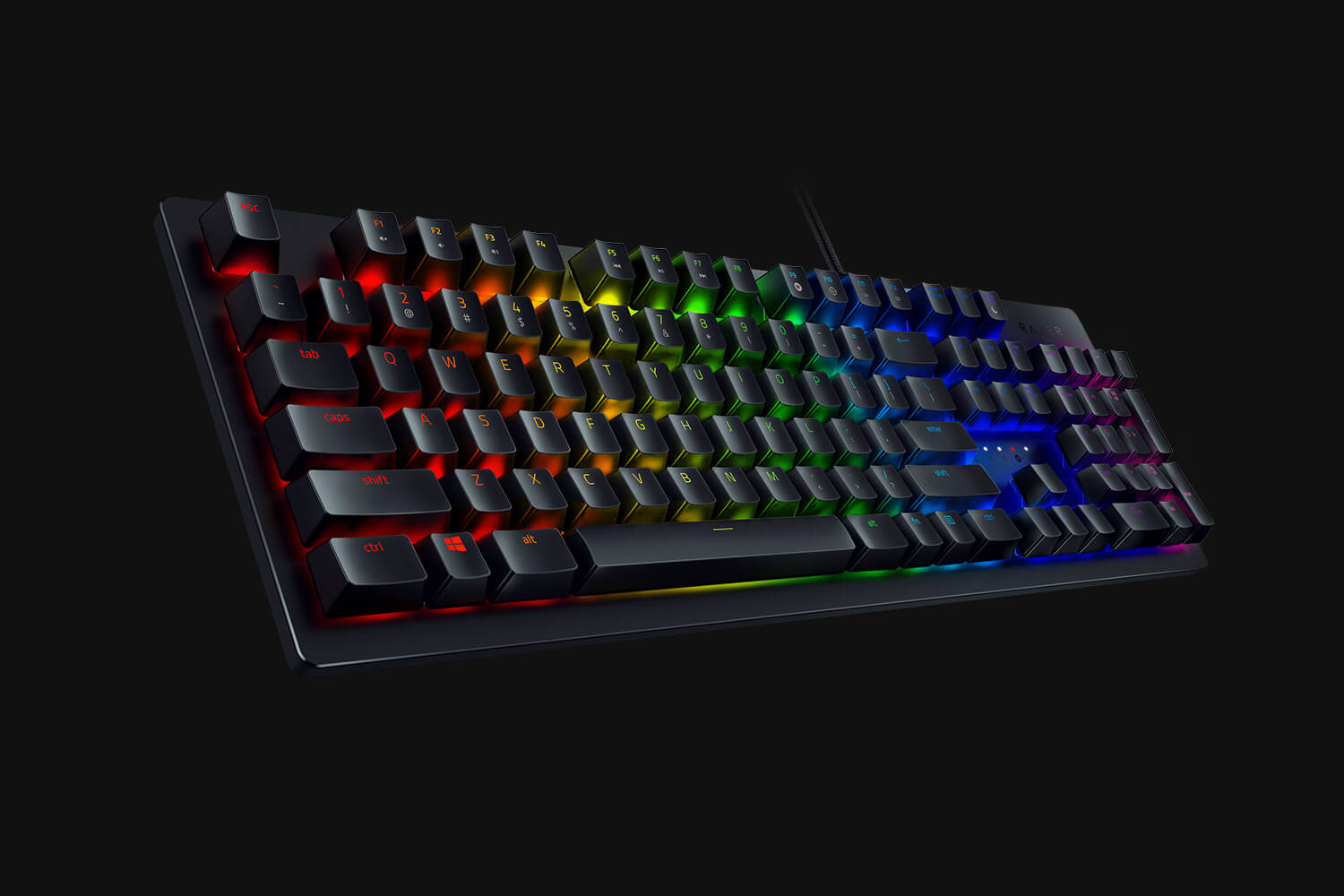 Razer Huntsman clavier Jouer USB AZERTY Noir