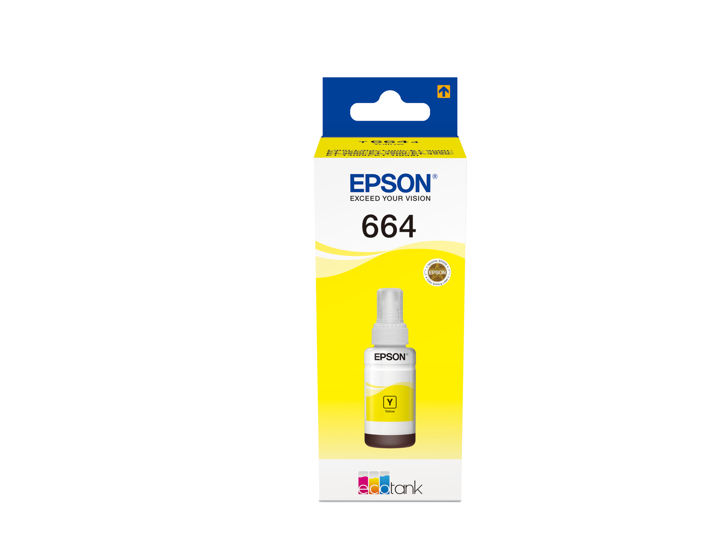 Epson 664 Ecotank Yellow ink bottle