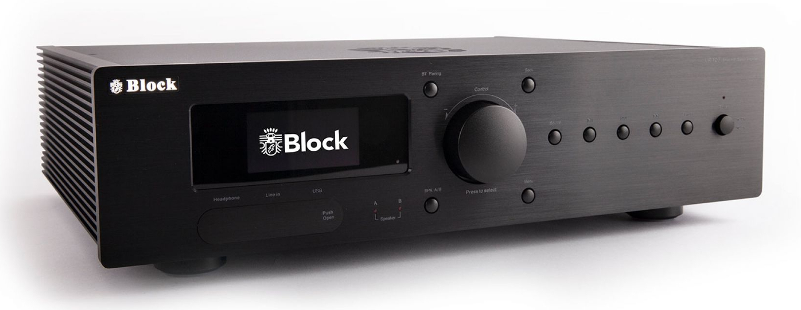 Block high-end-amplifier vr-120 black