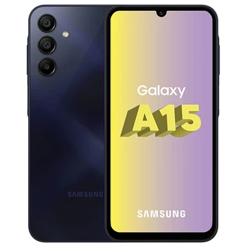 Smartphone SAMSUNG GALAXY A15 LTE 128GB BLUE BLACK 