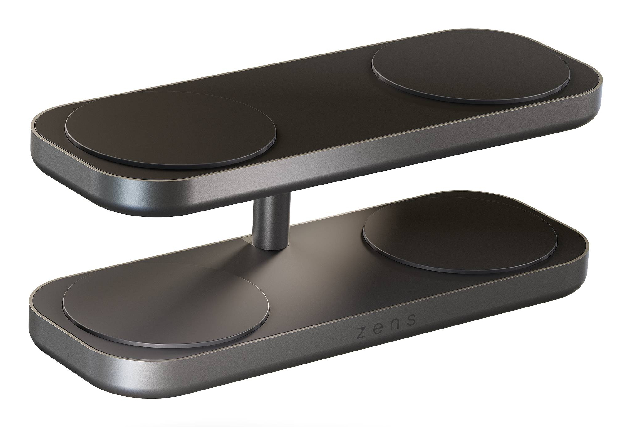 ZENS ZEQC01B/00 oplader voor mobiele apparatuur Hoofdtelefoons, Smartphone, Smartwatch Zwart AC Draadloos opladen Snel opladen Binnen