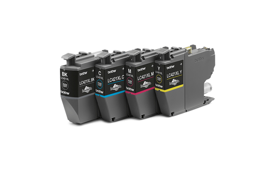 Inktpatroon BROTHER LC-421XLVAL Voordeelpack