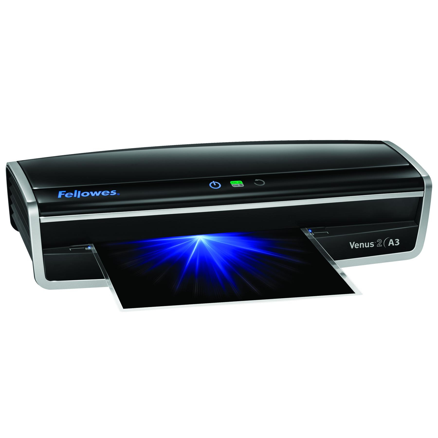 Fellowes Venus 2 Koude/warme lamineermachine 1000 mm/min Zwart