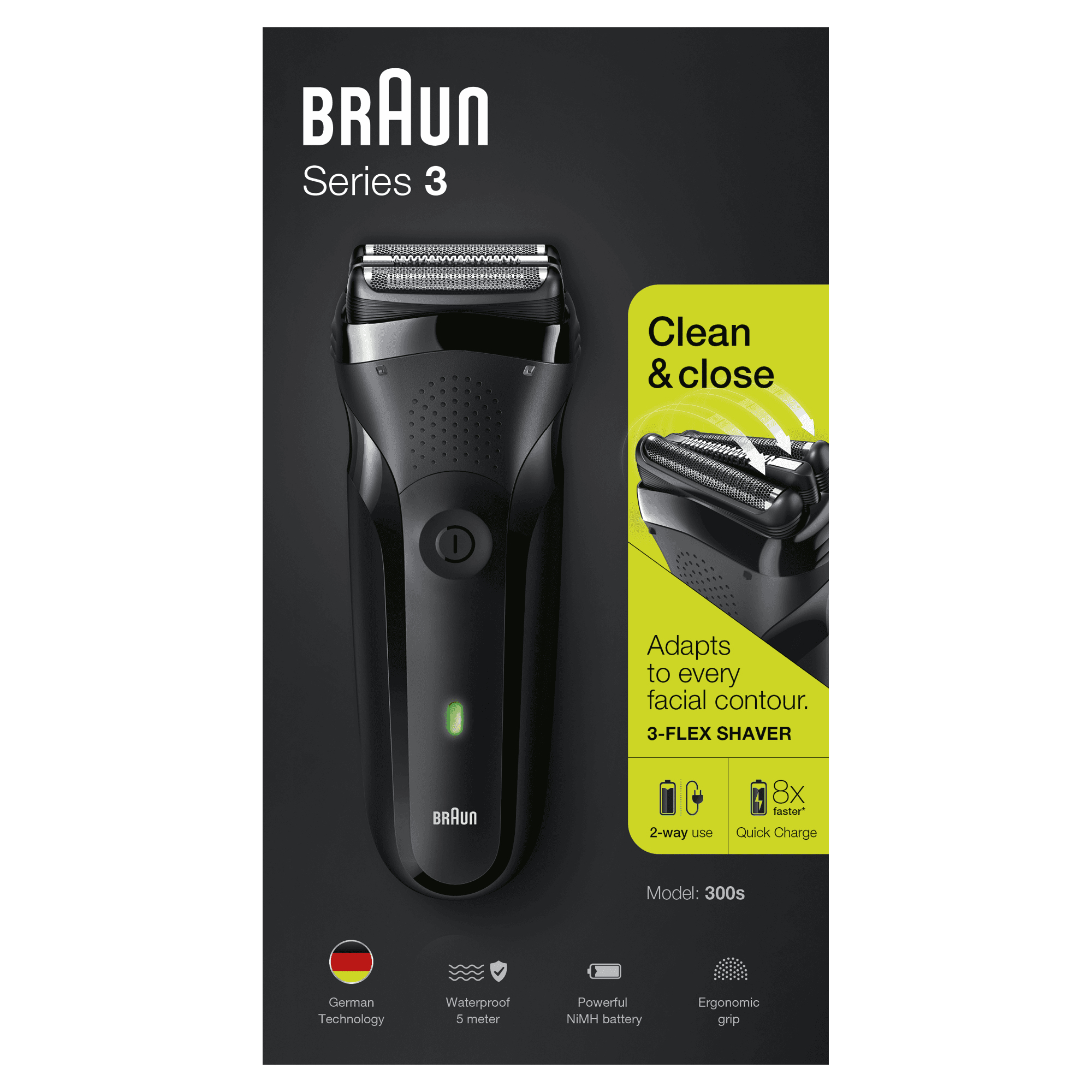 Scheerapparaat BRAUN 300s Series 3