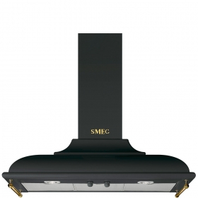 Smeg KC19AOE hotte Montée au mur Anthracite 788 m³/h A