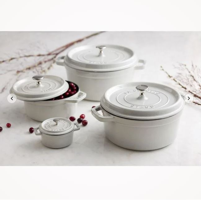 Ronde Cocotte STAUB 11024107 White Truffle 24cm