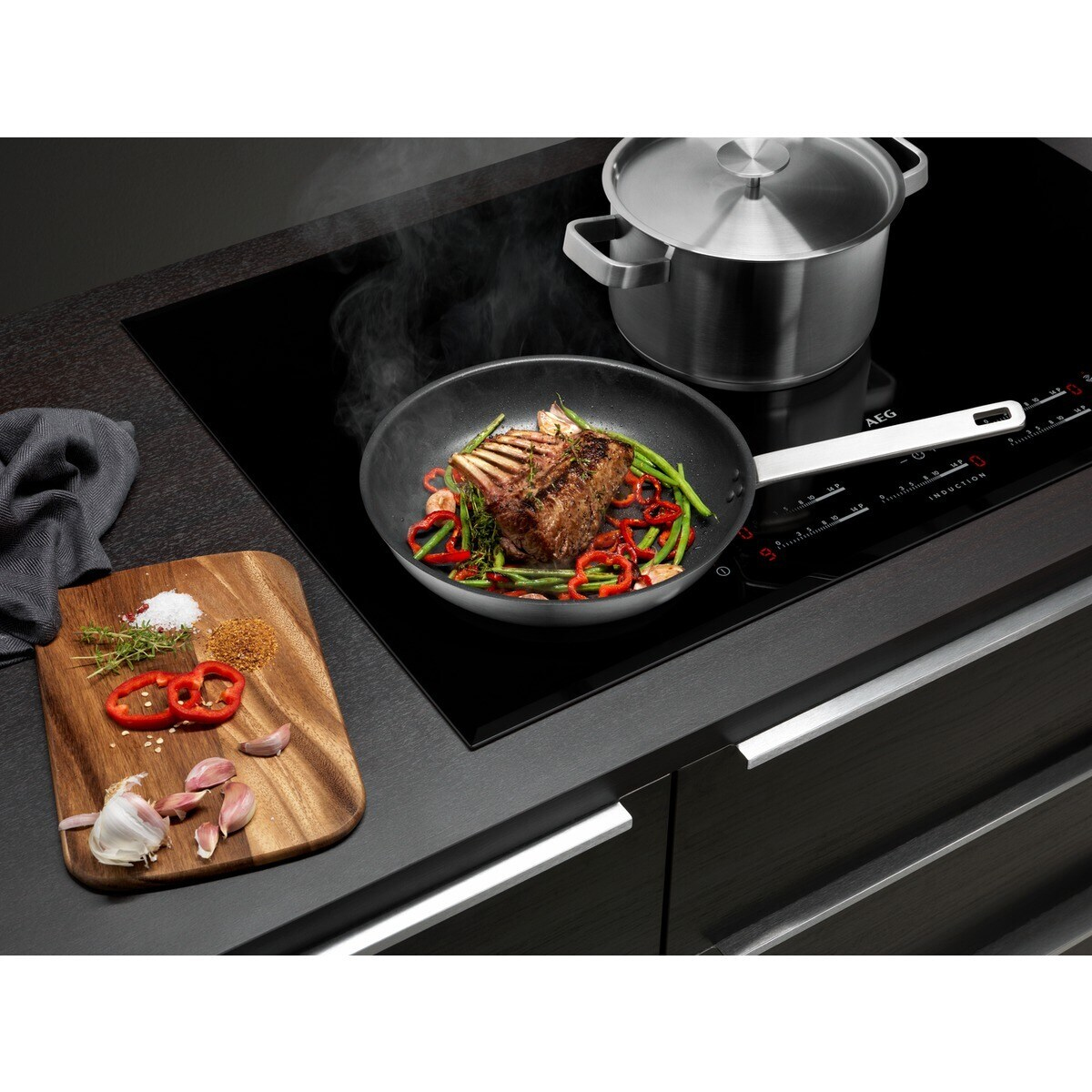 Kookpottenset AEG A3SS 3-delig