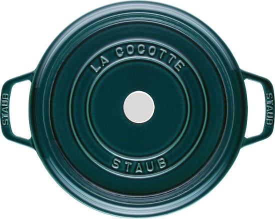 Staub cocotte rond 28 cm la mer 1102837