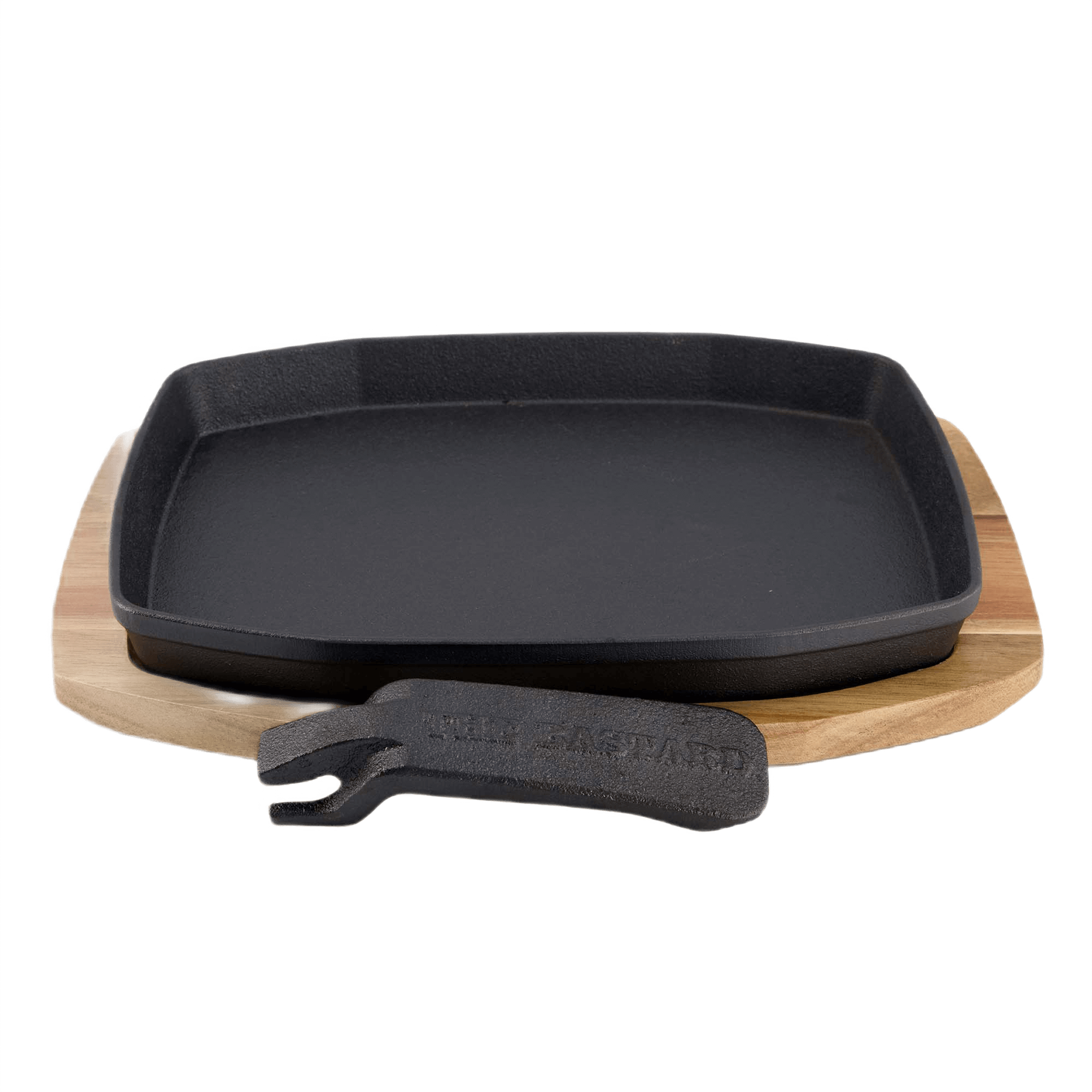 The Bastard Sizzling Plate & Holder M/C