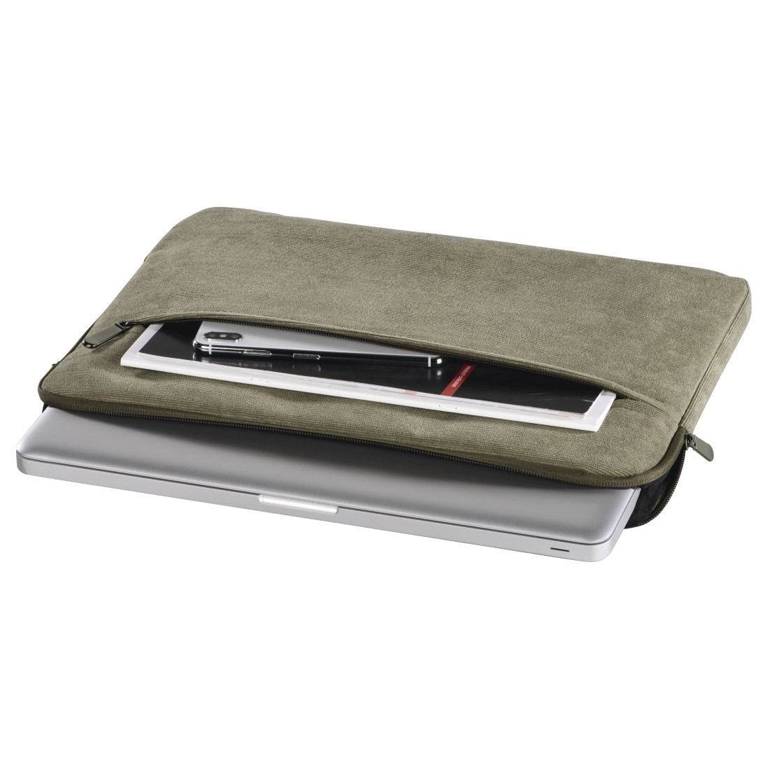 Tas Hama Sleeve Cali 13,3" 14,1" olijf