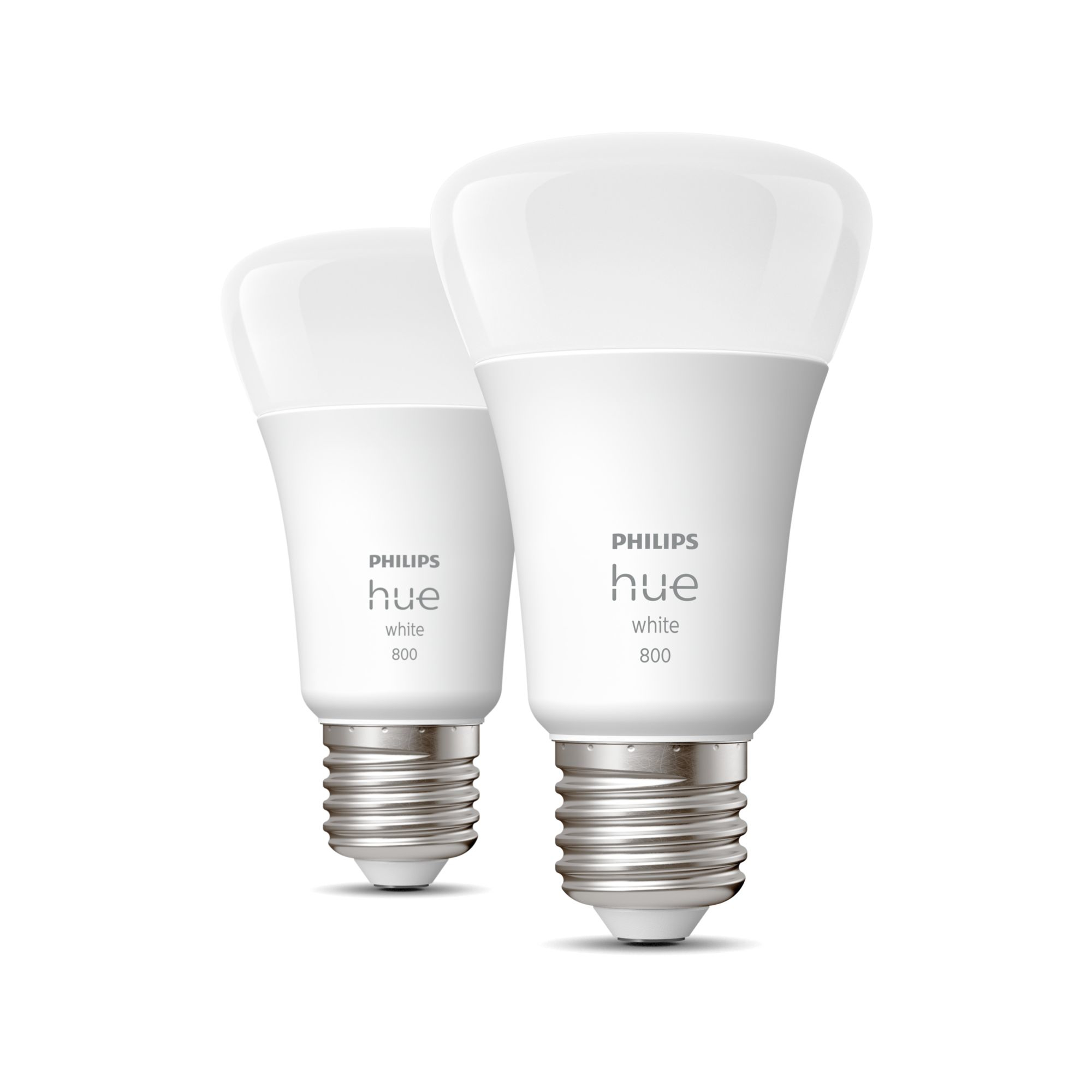 Lamp PHILIPS HUE White E27 800L 2pcs