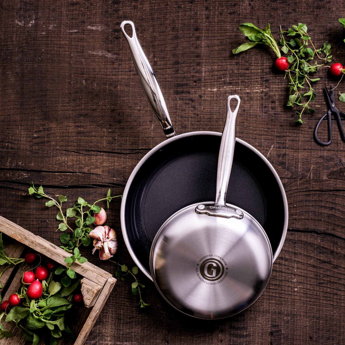 Pannenset GREENPAN CC005002-001 Premiere / 20+28cm