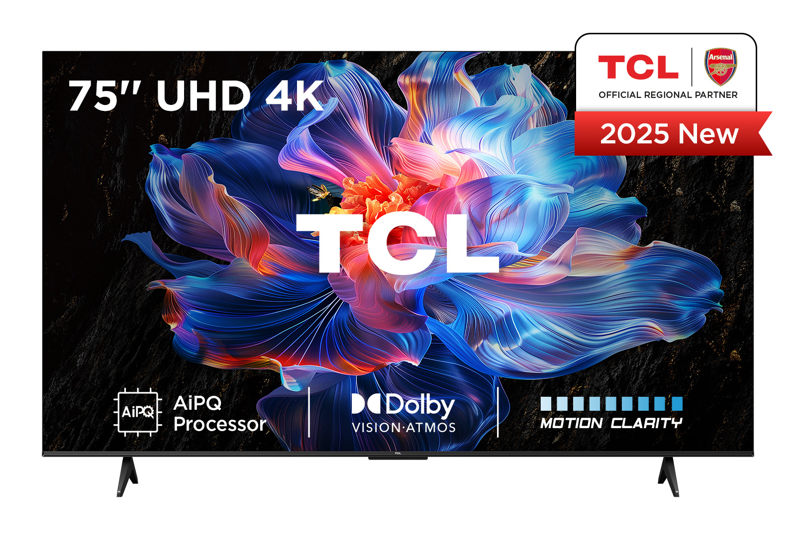 TCL V6C 75V6C tv 190,5 cm (75") 4K Ultra HD Smart TV Wifi Metallic 330 cd/m²