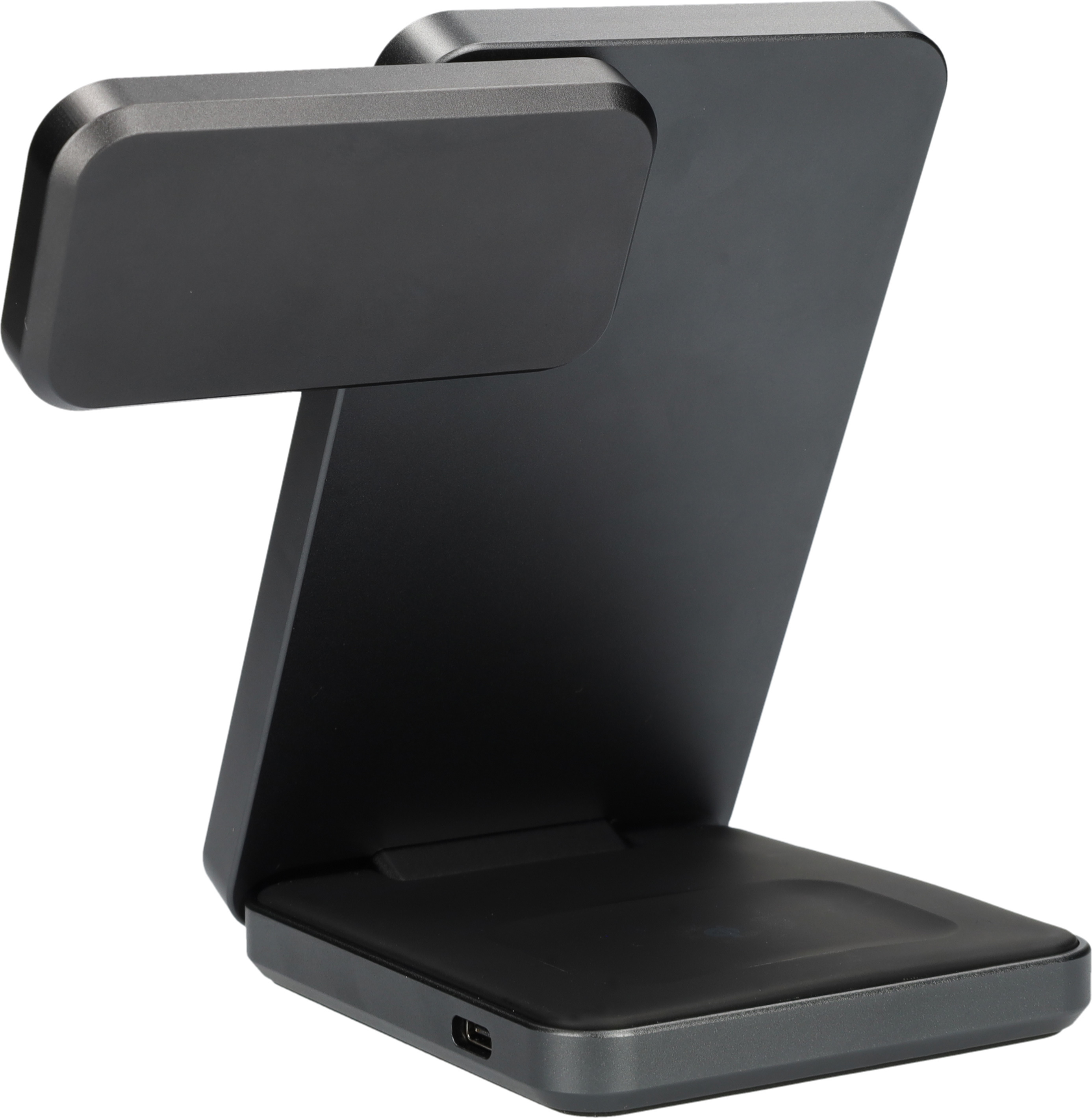 Mobiparts Foldable Wireless 3 in 1 Charger 15W Triangle Aluminum