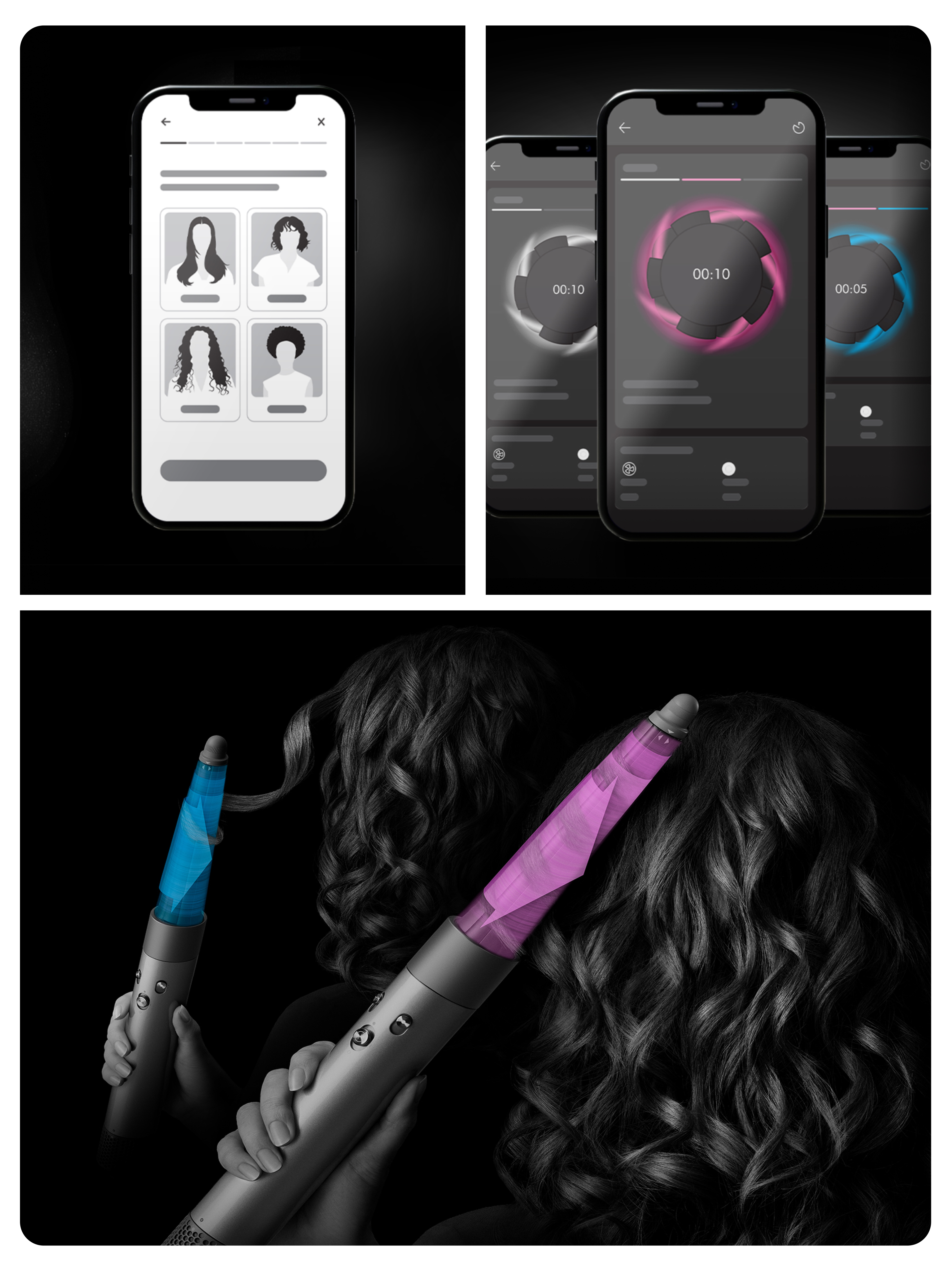 Airwrap DYSON 533736-01 I.D. / Curly + Coily / Topaas