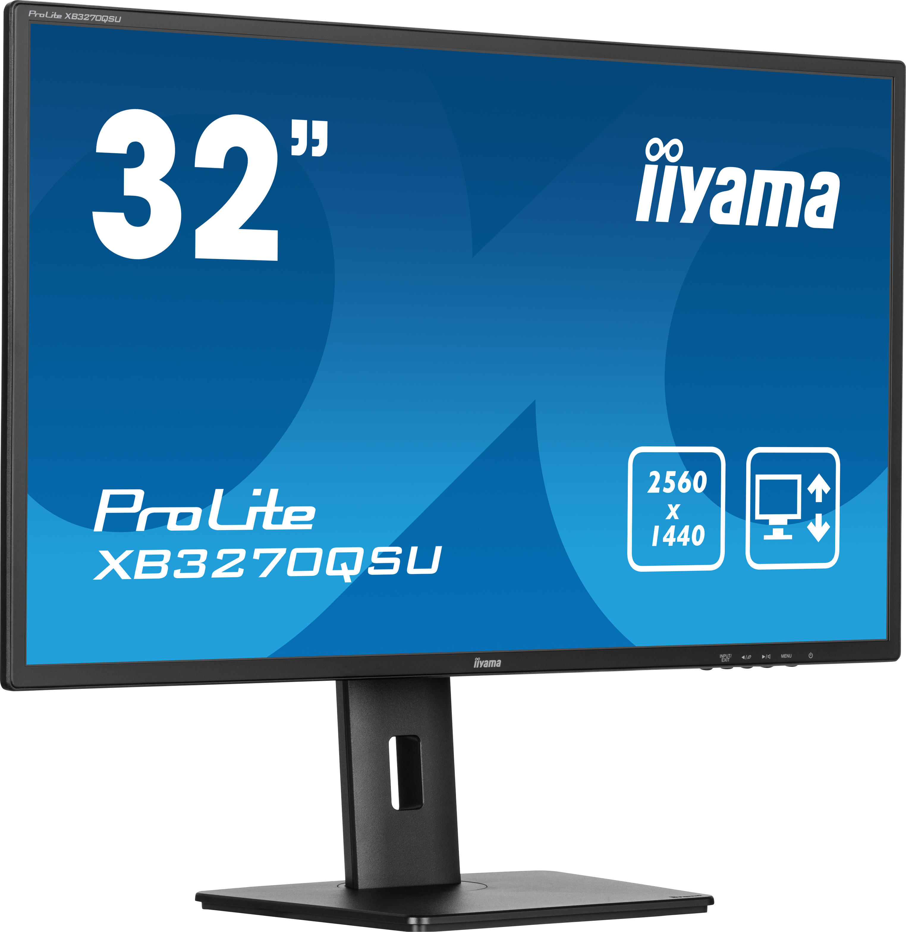 Monitor IIYAMA 32' QHD IPS 16:9 100Hz Black