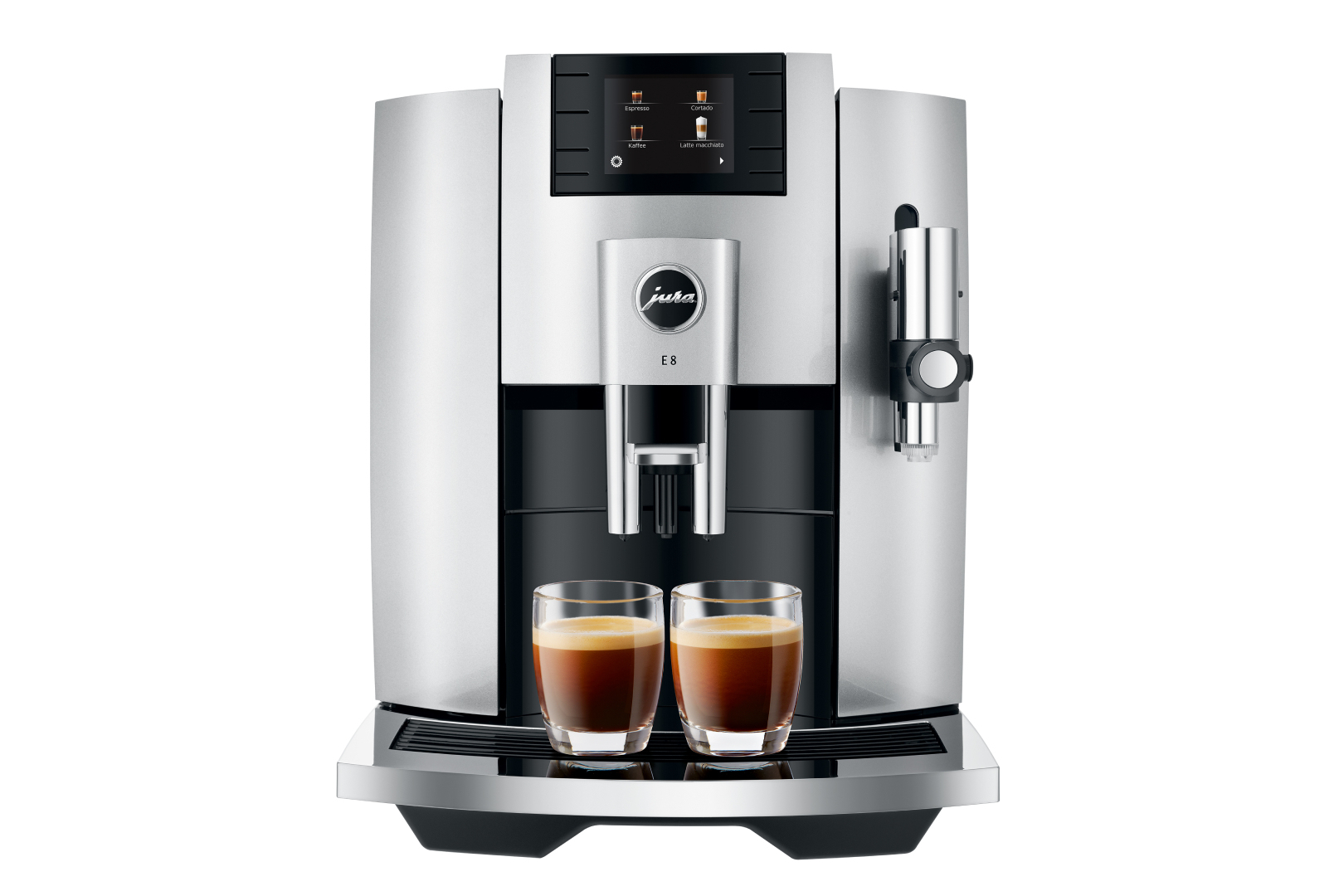 Espresso JURA E8 15336 Moonlight Silver