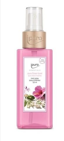 ipuro Flower bowl Luchtverfrisserspray Roze Bergamot, Cederhout, Bloemen, Jasmijn, Lelie, Oranje 120 ml