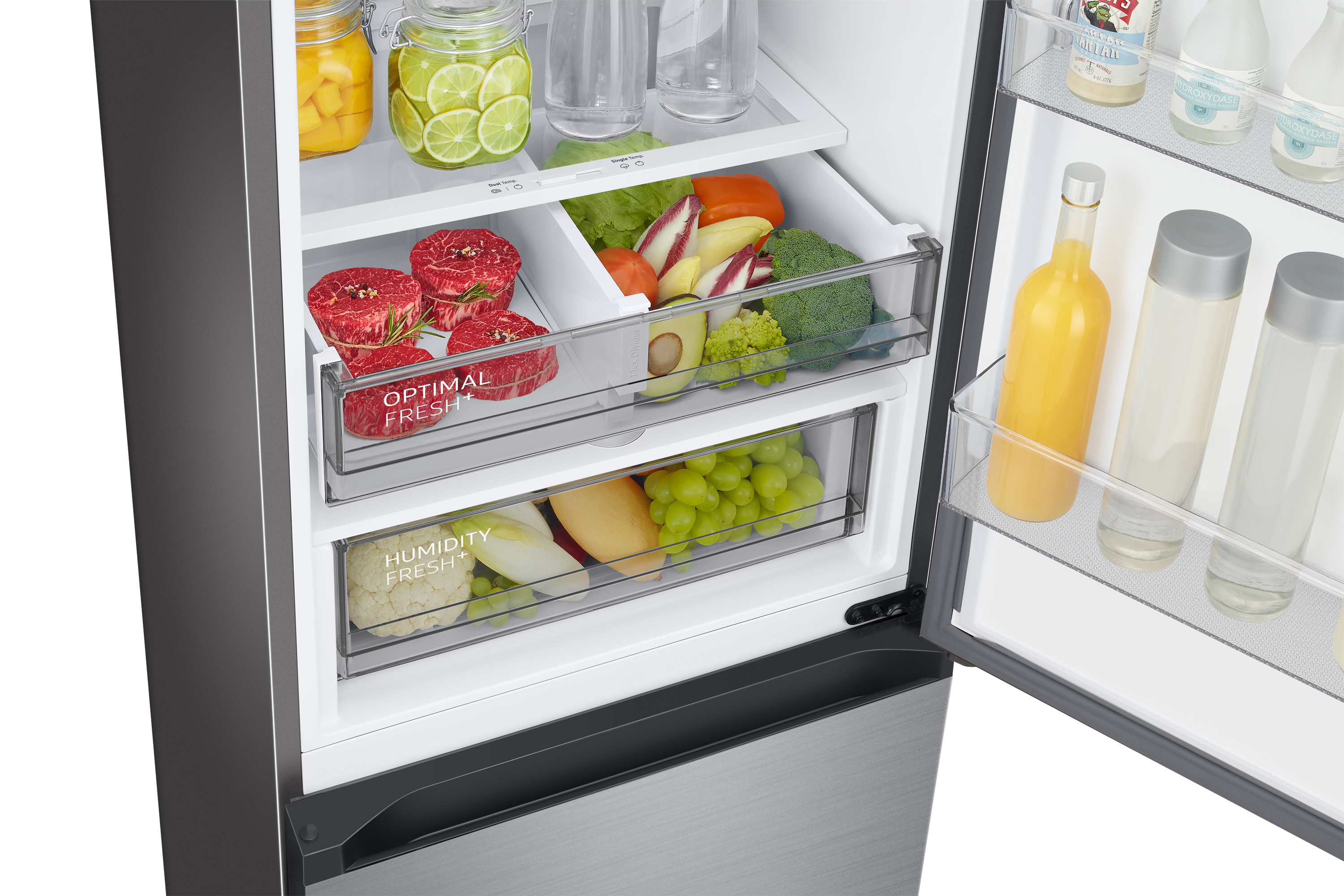 Koelkast combi SAMSUNG RB38C7B6CS9/EF / C / 203cm