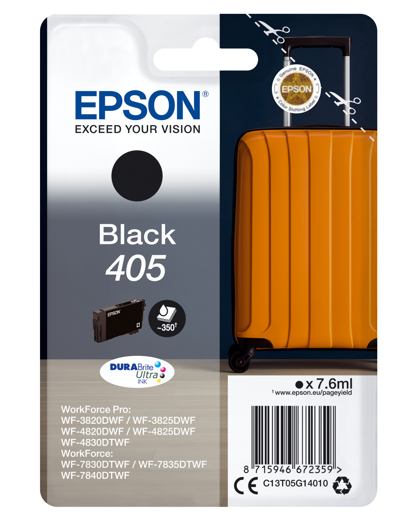 Epson Inktpatroon C13T05G14020 405 Black