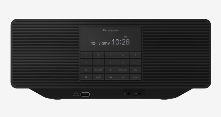 R/CD-speler PANASONIC RX-D70BTEG-K zwart