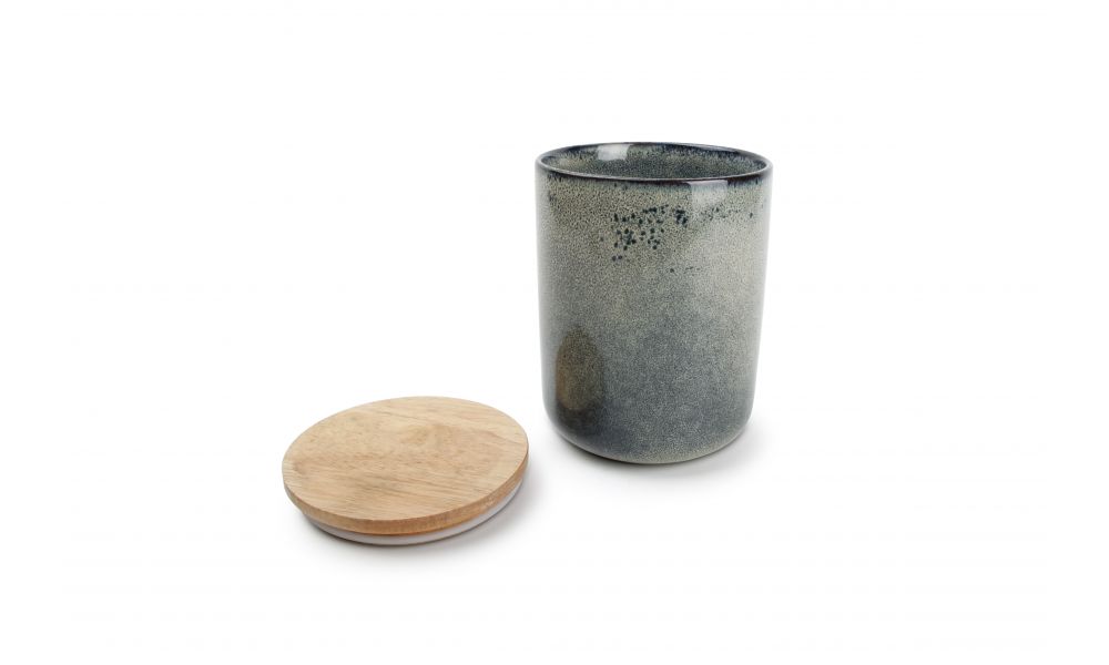 Voorraadpot S&P 850610 Meridian 12x15cm groen/blauw