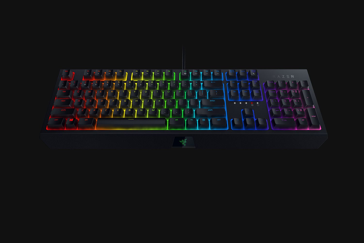 Razer BlackWidow clavier Jouer USB AZERTY Noir