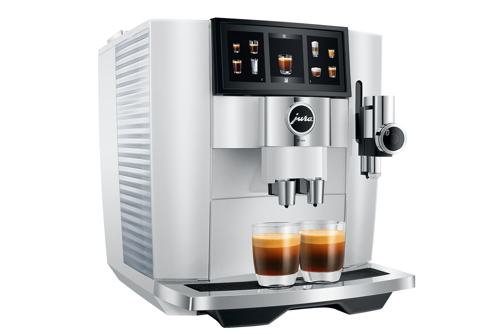 Espresso JURA 15594 J8 Twin Diamond / White (EA)