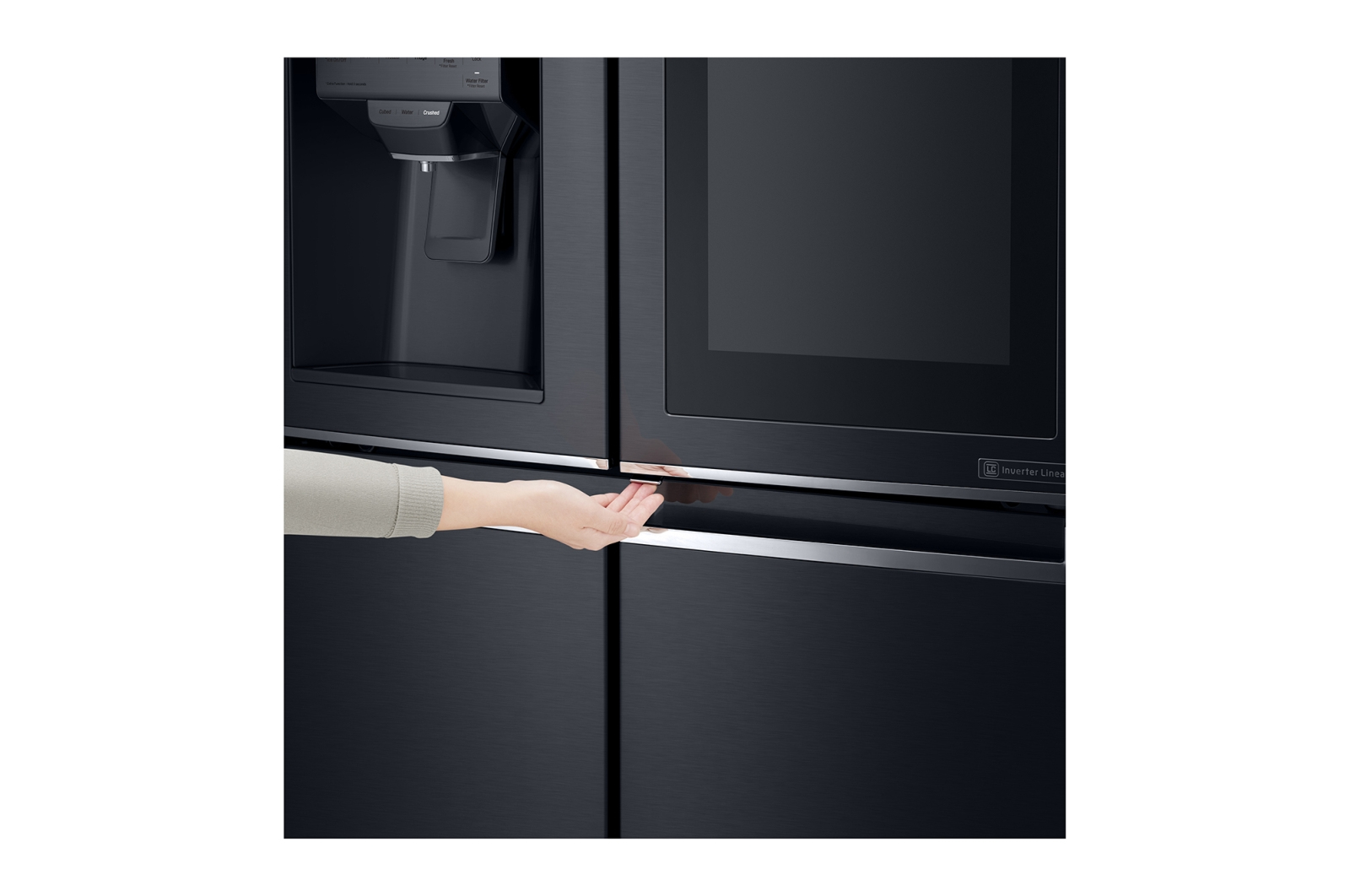LG GMK9331MT frigo américain Pose libre 571 L Noir