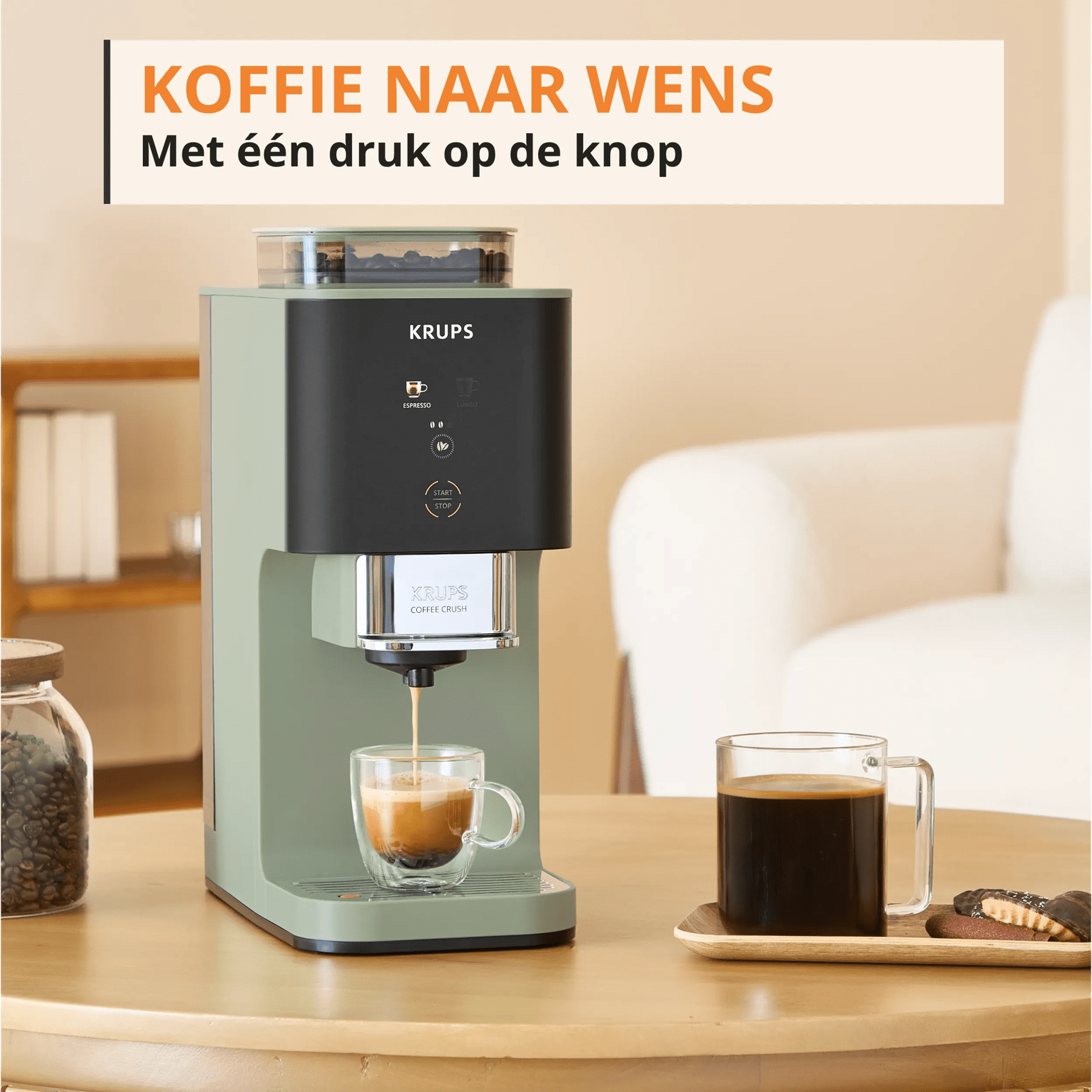 Espressomachine KRUPS SA401LE0 Coffee Crush