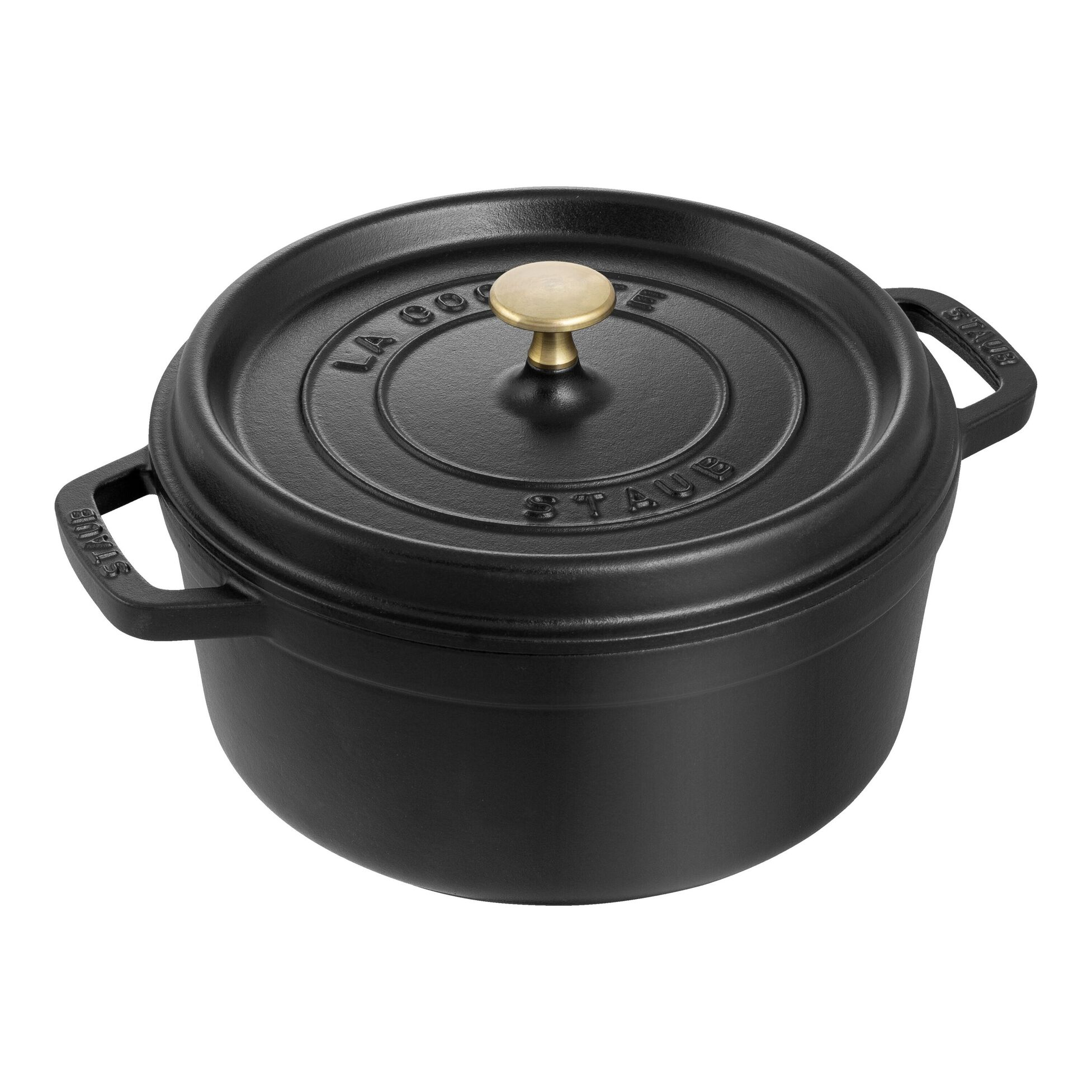 Ronde cocotte STAUB 1102625 Zwart - 26cm - 5,2L