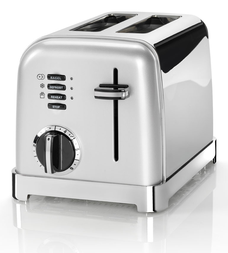 Broodrooster CUISINART CPT160SE 2 sleuven zilver
