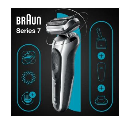 Rasoir pour homme BRAUN 71-S7200cc Series 7