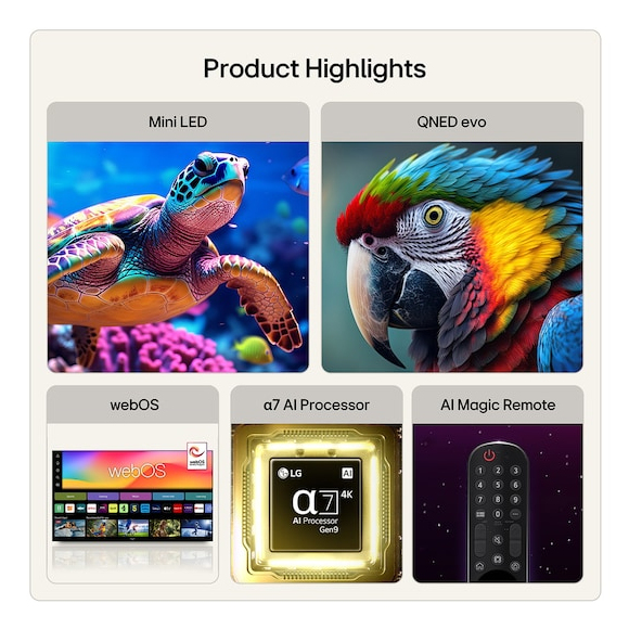 QNED evo TV LG 50QNED87B6A / webOS