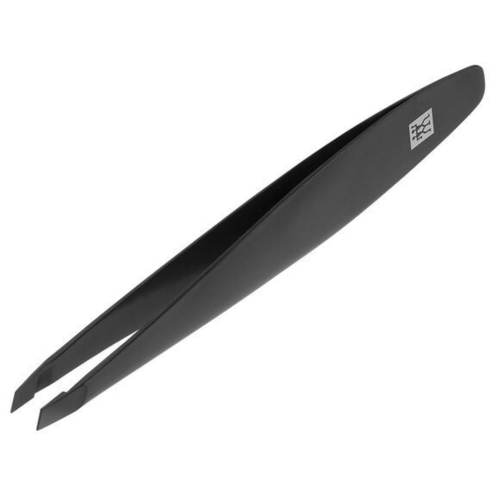 Pincet ZWILLING beauty  47206-401-0 Schuin, Matzwart