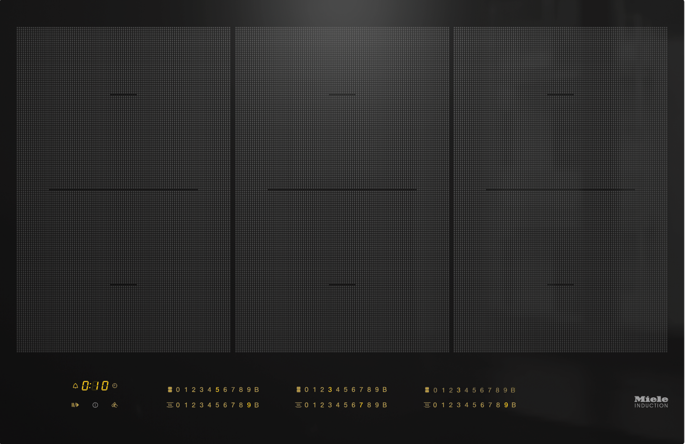 Inductiekookplaat MIELE KM7575FL /80cm / Smart-Select
