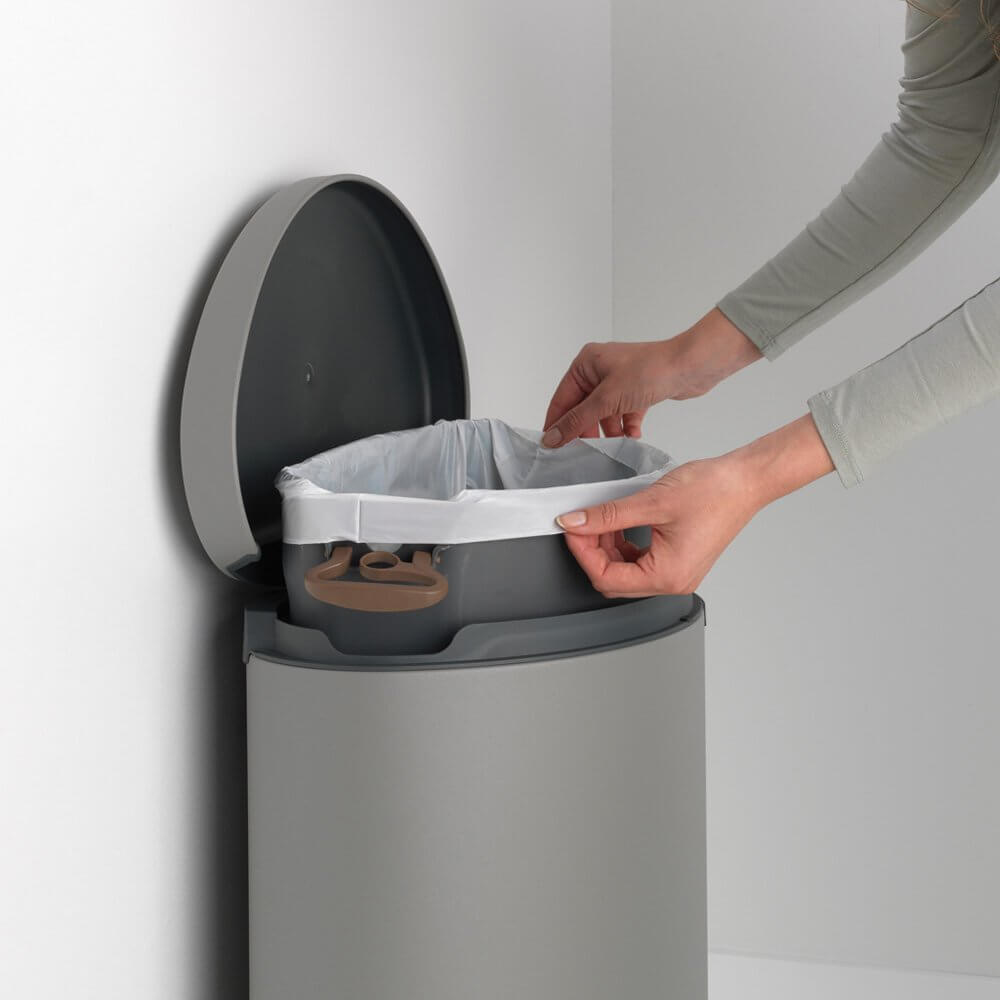 Brabantia FlatBack+ 40 l Overige Grijs