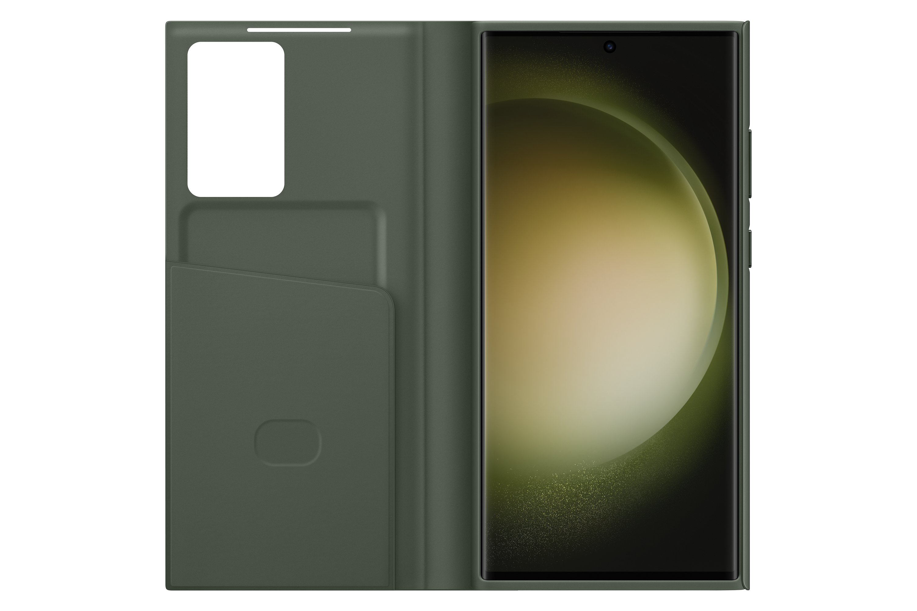 Samsung smart view cover s23 ultra khaki