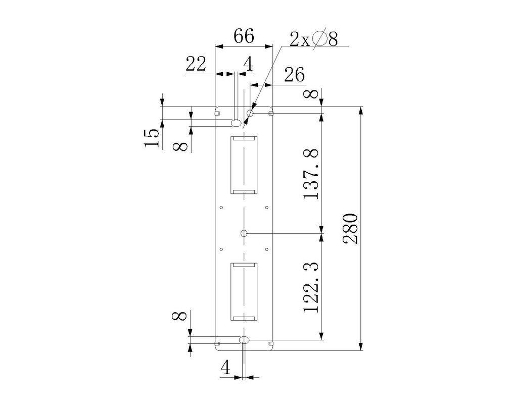 Multibrackets Muursteun Flexarm Thin Zwart MB736184