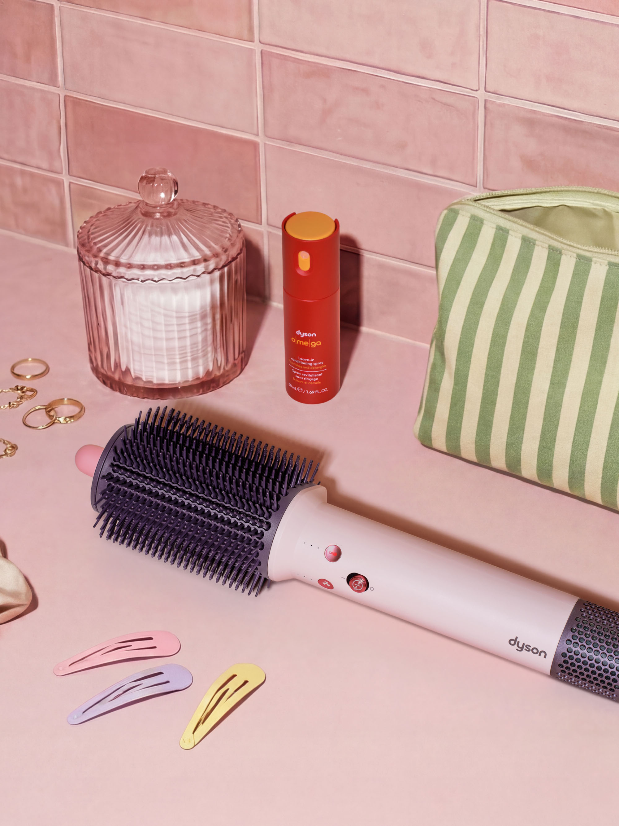 Stylingborstel DYSON 493078-01 Air Smooth / Ceramic Pink 