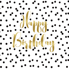 Papieren servetten PPD 1252430 Birthday Confetti / 25x25cm