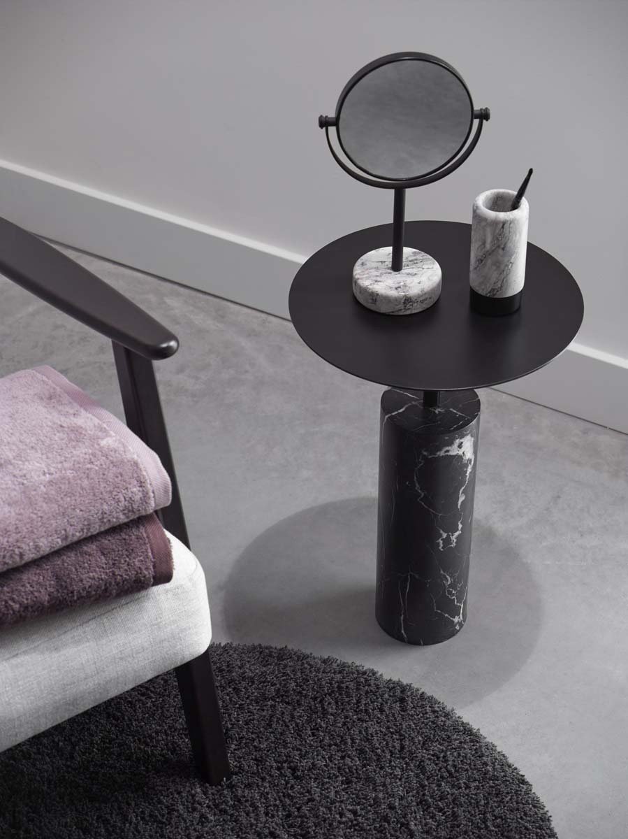 Bijzettafel AQUANOVA NERTAM-09 nero / Black