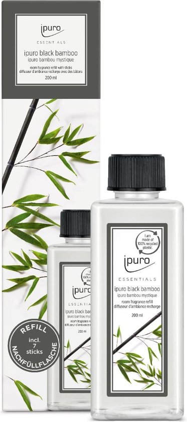 Navulling IPURO 26IFC1138 Essential Black Bamboo / 200ml