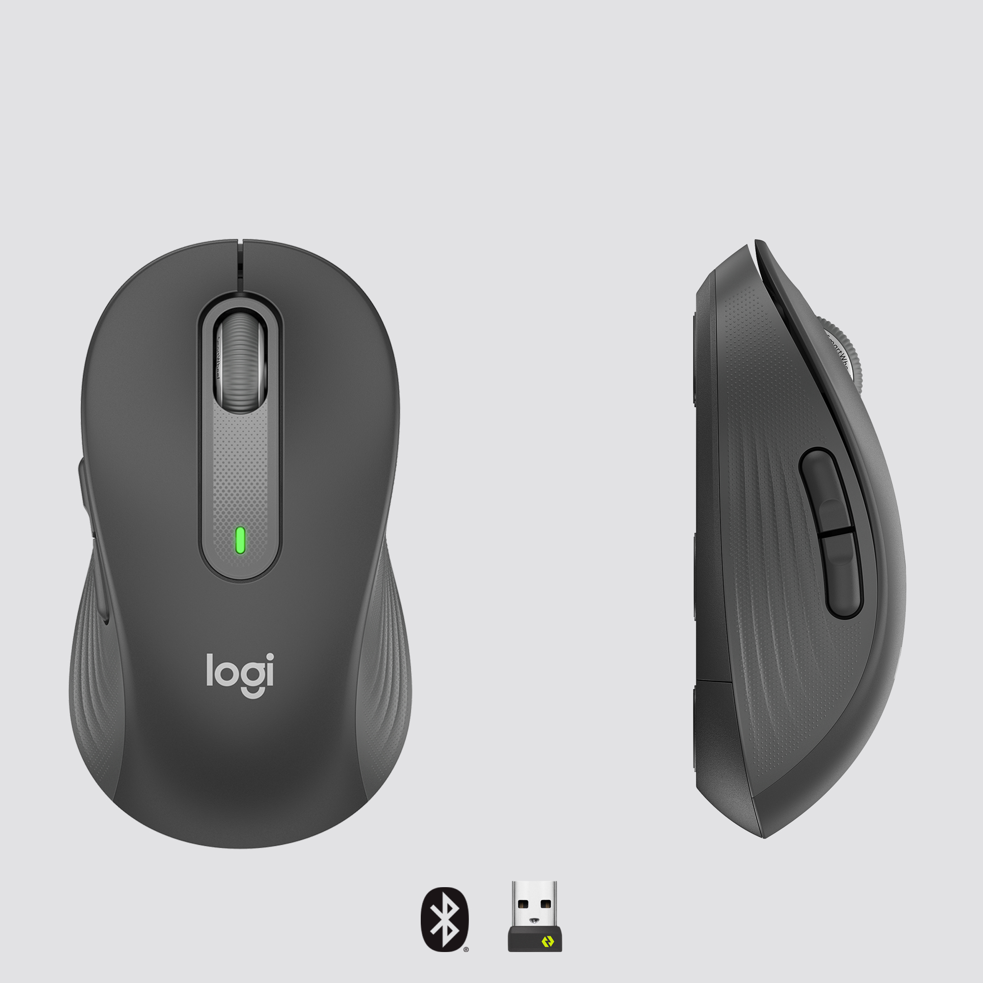 Draadloze Muis Logitech M650 LargeR Signature Graphite