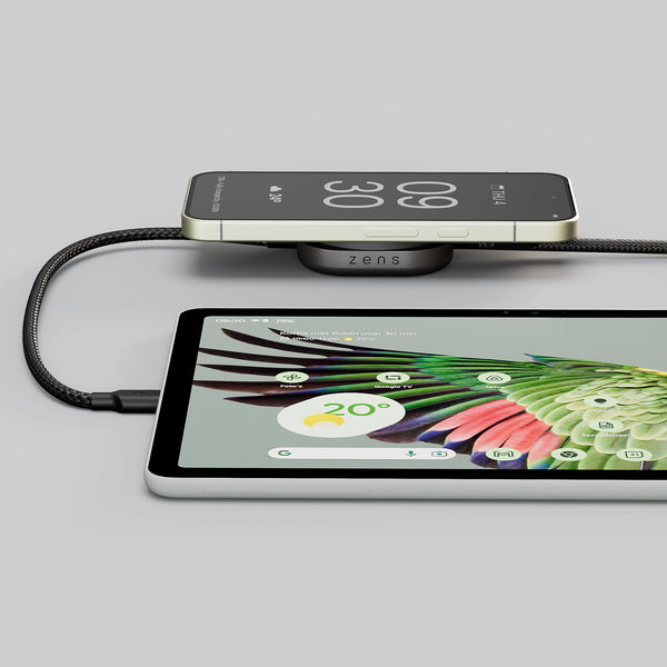 ZENS Charging Cable USB-C > USB-C + Magsafe Pro 3 Black