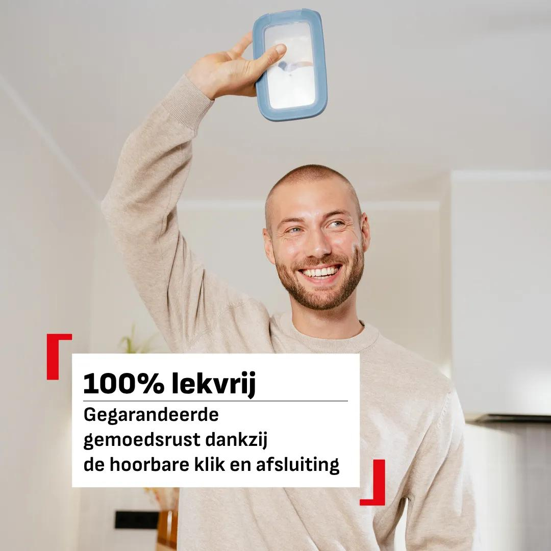 Vershouddoos TEFAL N1240210 OneClick / 1L / glas