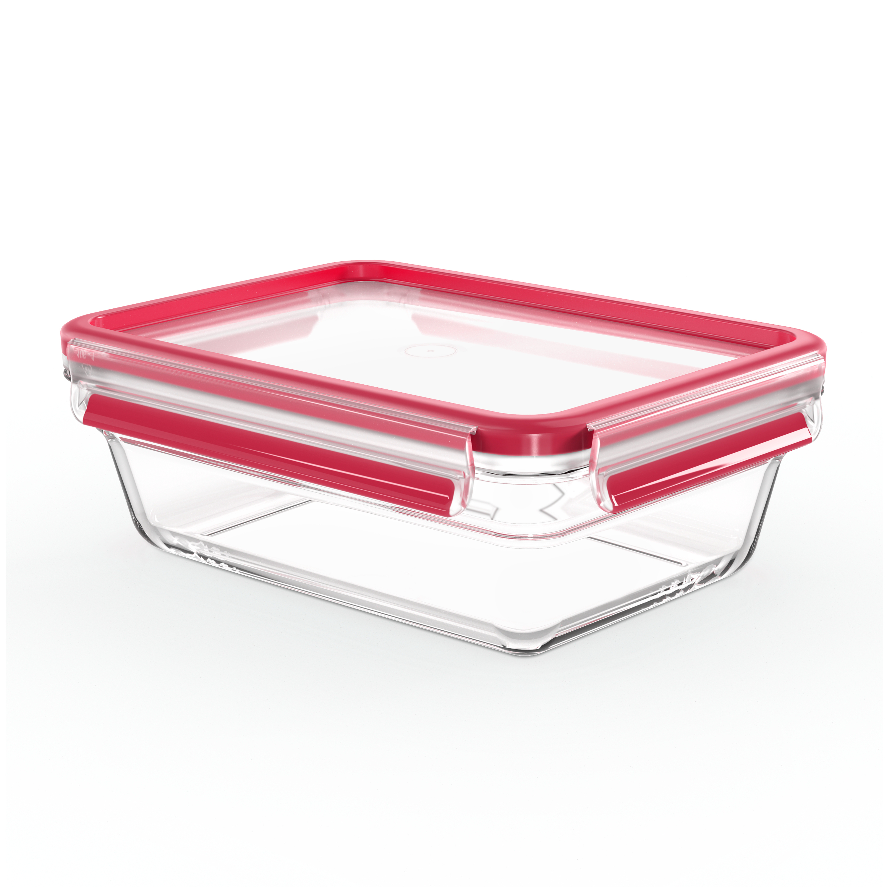 Vershouddoos EMSA N1041000 Clip&Close Rechthoek 1,3L Glas